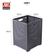 foldable bamboo laundry hamper