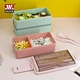 two layers lunch box