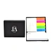 Holder Colored Sticky Note Bundle Set Mini Rectangular Notes and Index Flags Organizer With Two Year