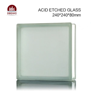 brick and block decorative colored glass block High quality  glass brick block