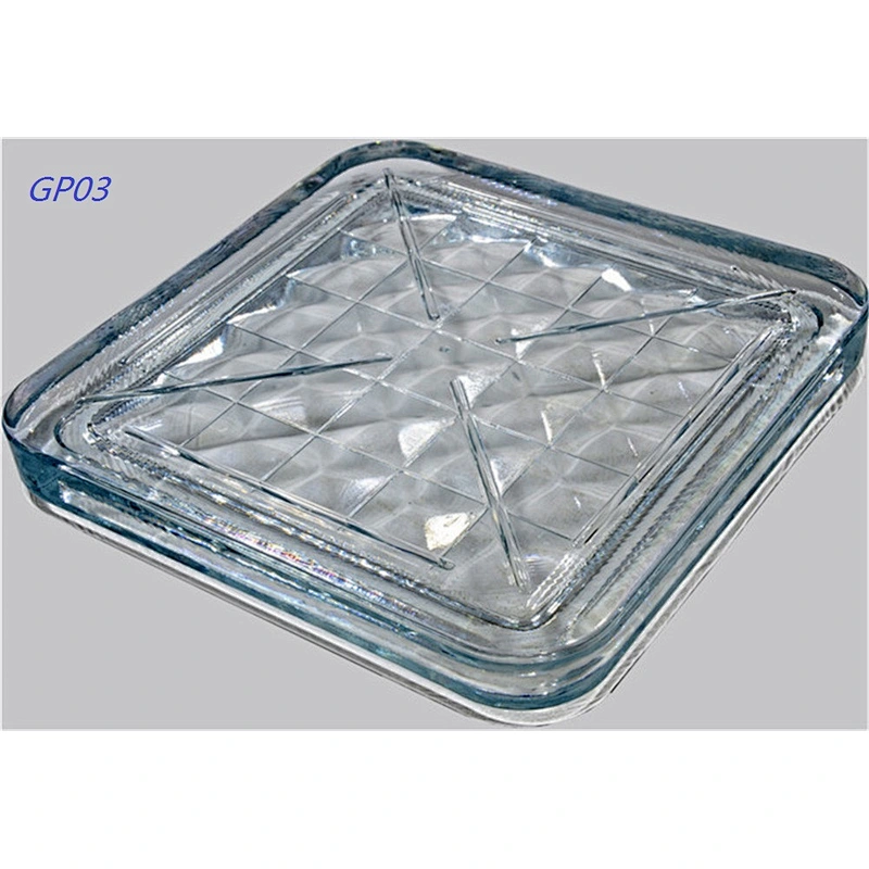 160x160x30 glass block /glass brick for patio decoration or corridor glass floor