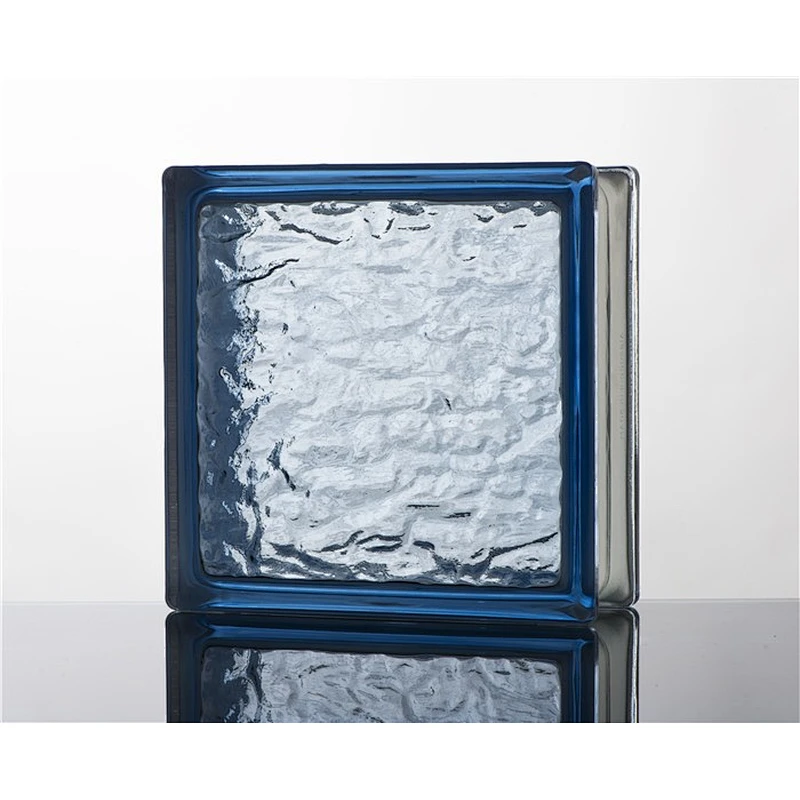 Morden glass brick clear white 190X190X80mm