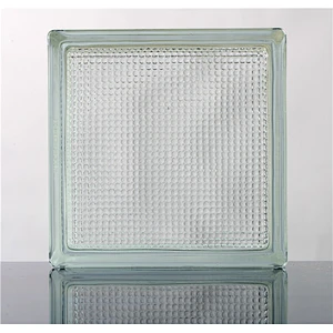 8 cm thickness glass block/cheap glass brick price  are made by float glass
