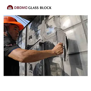 High quality transparent hollow glass brick