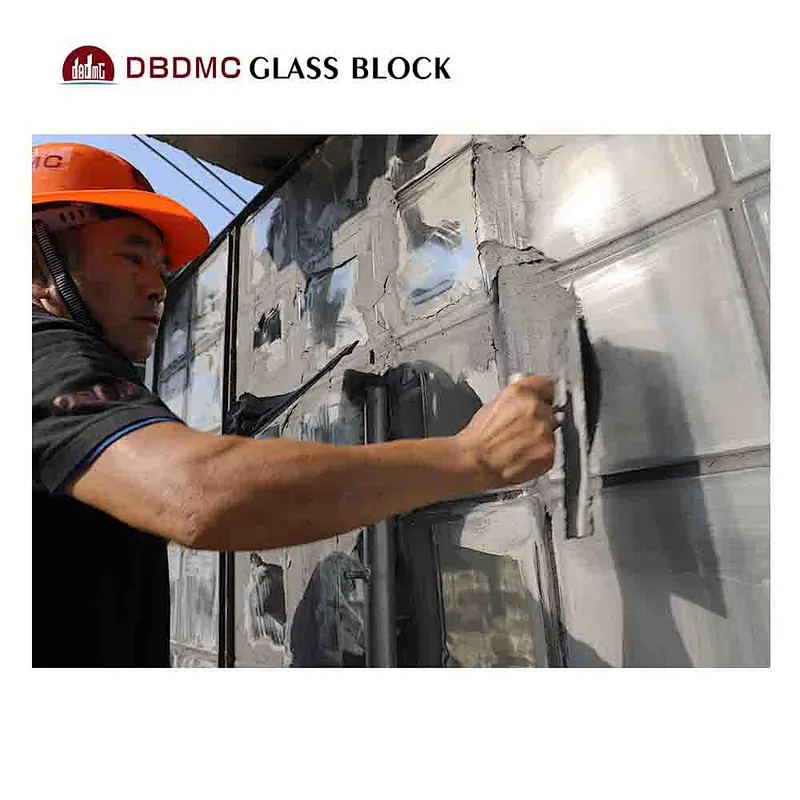 High quality transparent hollow glass brick