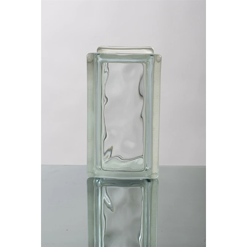 high quality clear corner glass block / glass brick, glass manufacturer