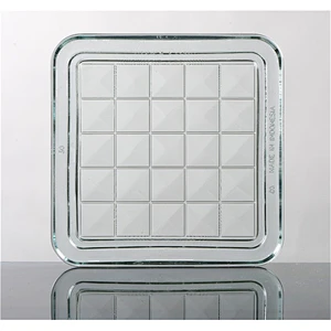 190x96x60mm solid glass block /white glass brick for decorative floor and yard
