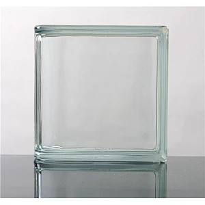 105x190x80mm  corner glass block clear glass brick for building wall and interior decoration