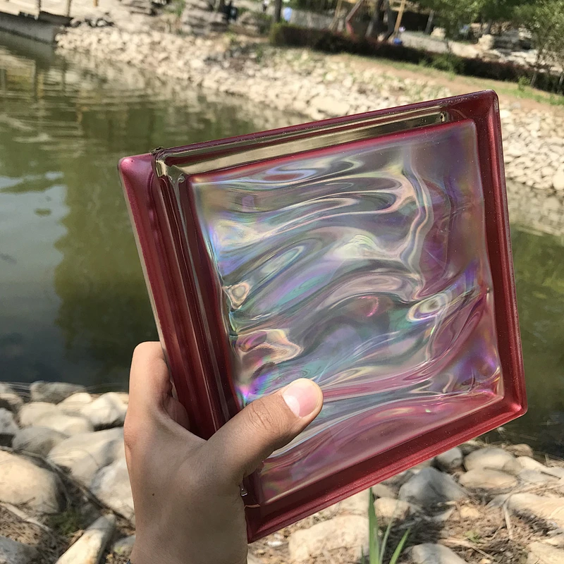 High strength high quality hollow glass block