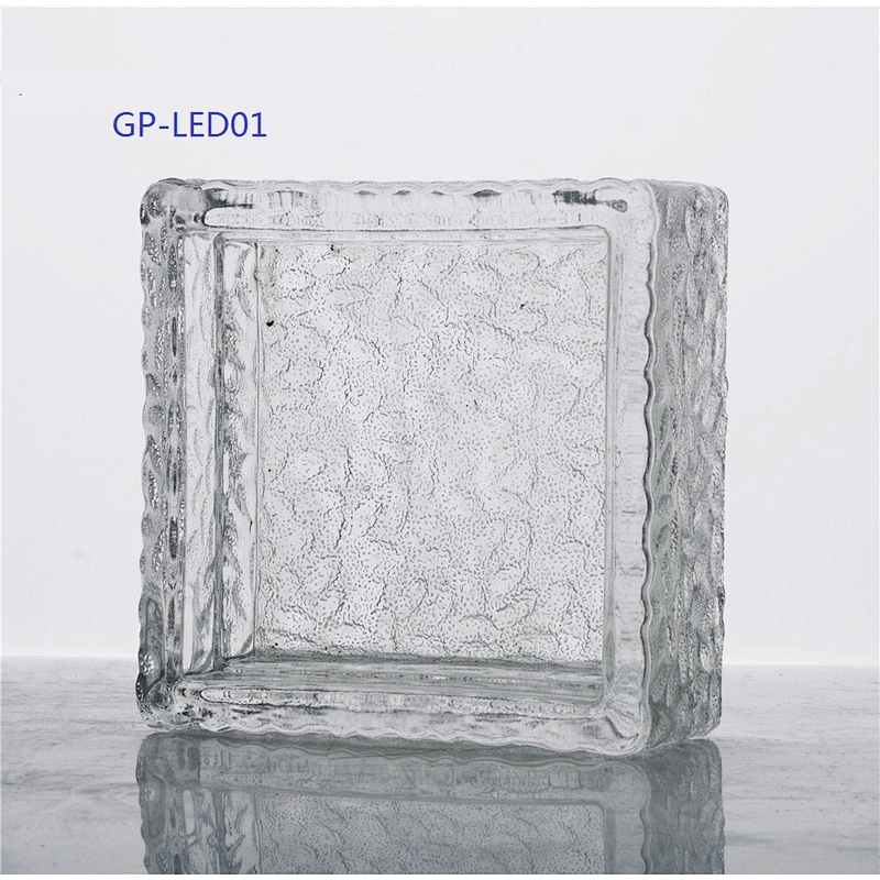 solid glass block / brick with good quality and made in china