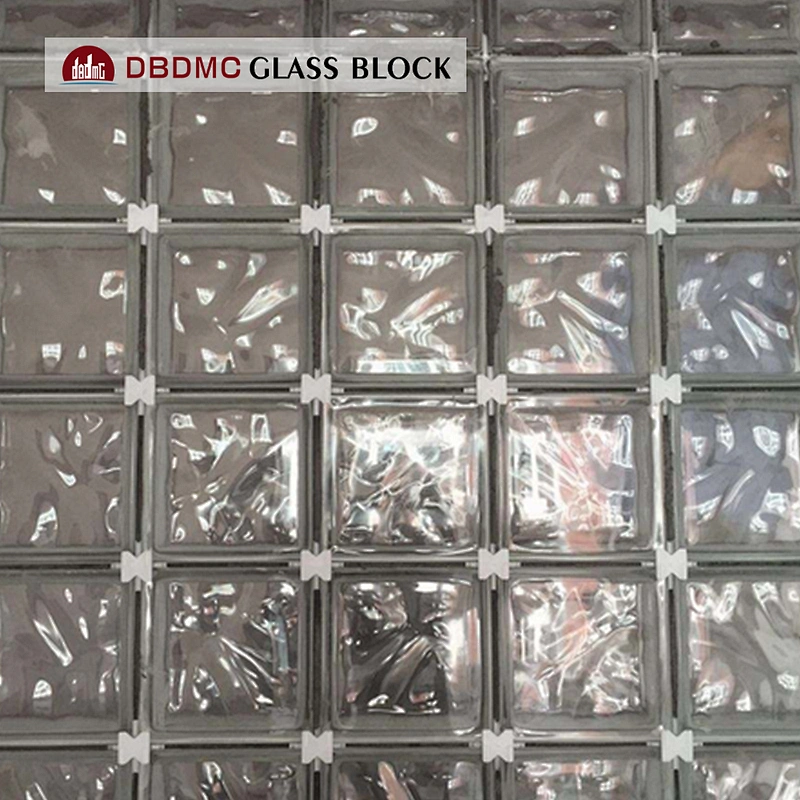 Hollow glass block with lighting effect
