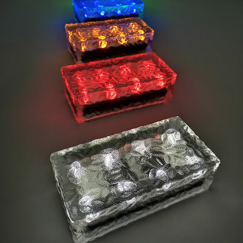 Ice crystal lamps for the square
