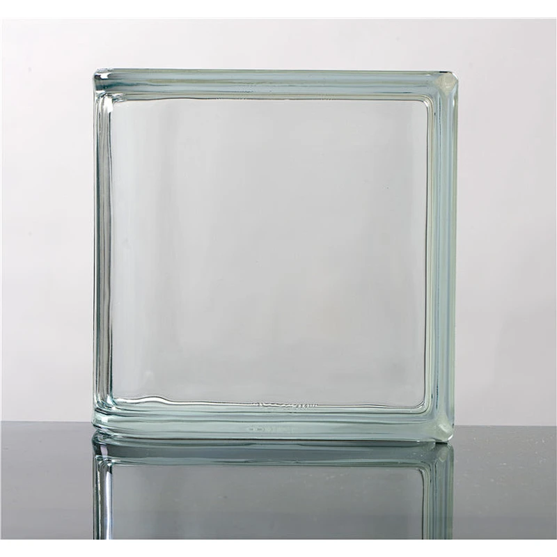 hot sale high quality exterior glass brick/glass block with product certification