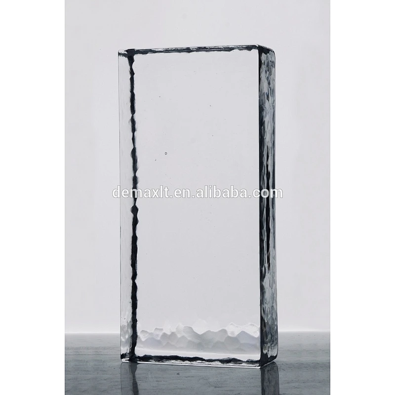 200x100x50mm solid glass block / brick for building decoration