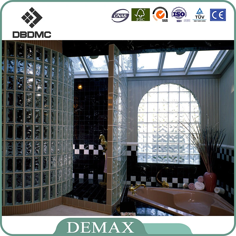 cheap price hollow raw crystal glass block