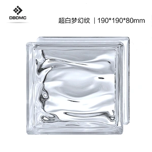 Tinted Coated Glass Block Bricks For Sale