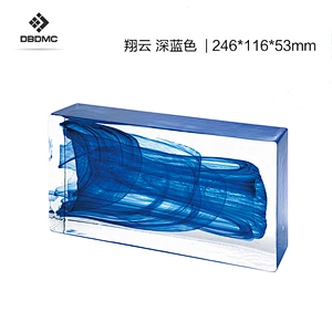 Glass Bricks Factory for Home House Decoration Solid Glass Block