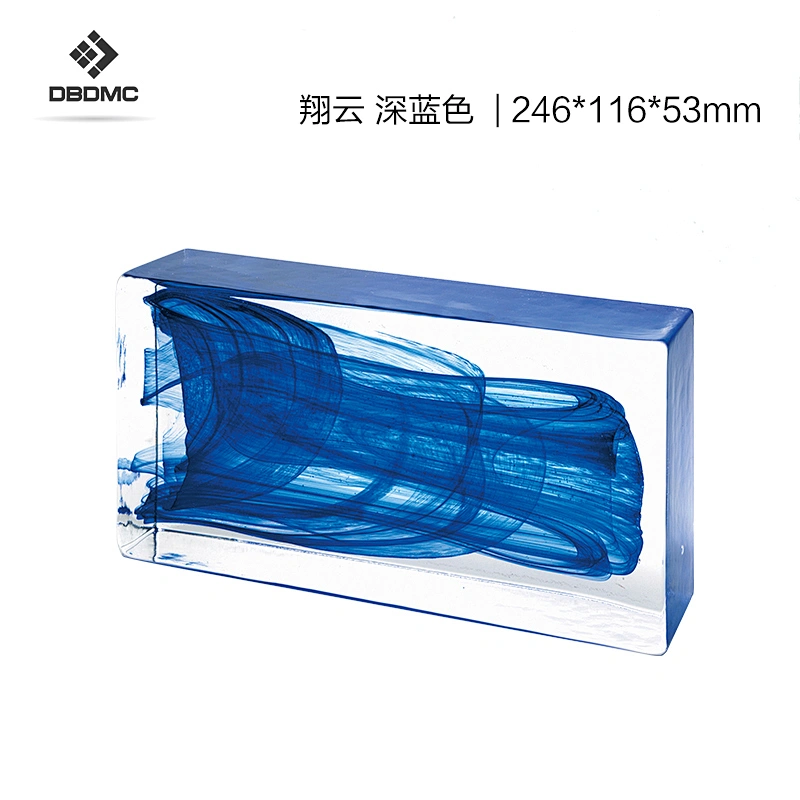 Glass Bricks Factory for Home House Decoration Solid Glass Block
