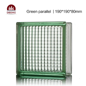 brick and block decorative colored glass block High quality  glass brick block