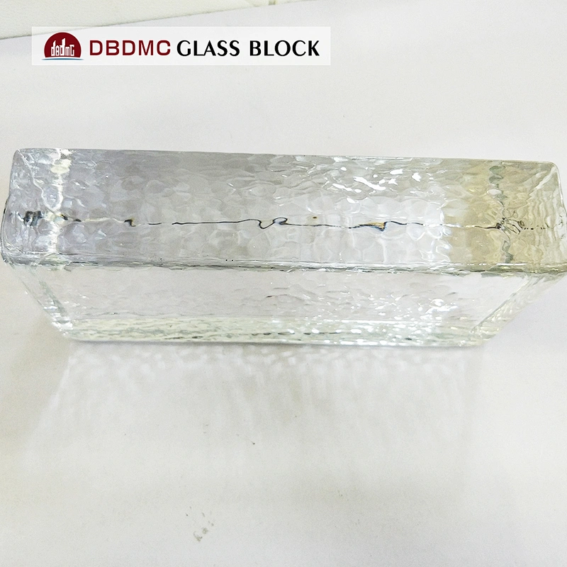 beautiful design Crystal rectangular solid glass brick /solid glass block price /building glass brick