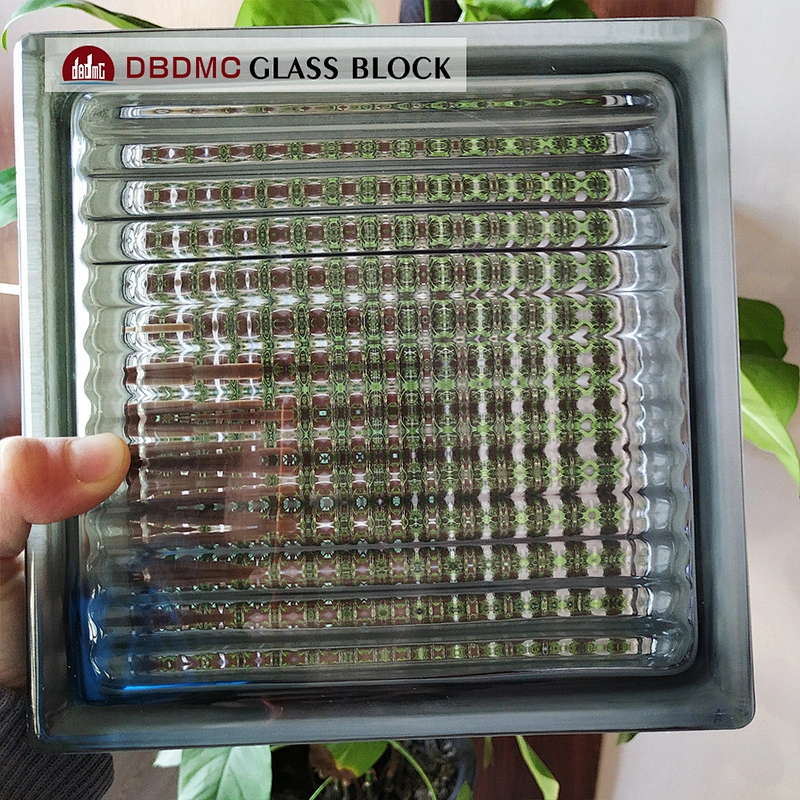 Bloque de vidrio solido/ladrillos de vidrio decorativos