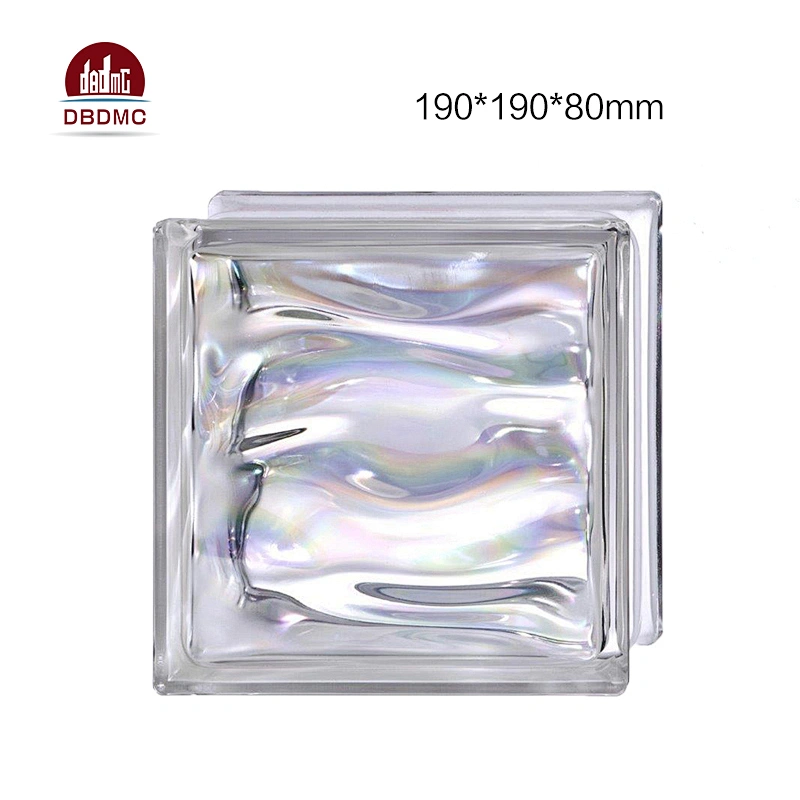 Antique Decorative Glass Block With Hole