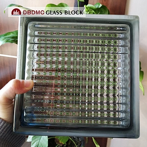 clear glass brick/hollow glass block with good price for partition or sunshine room