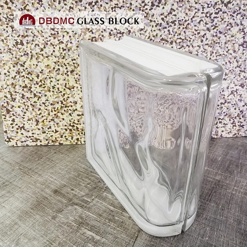 Clear Hollow Glass Block With 190*190*80 In Promotion