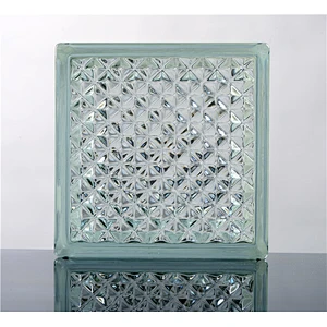 190x190x80mm decoration glass function and clear glass brick
