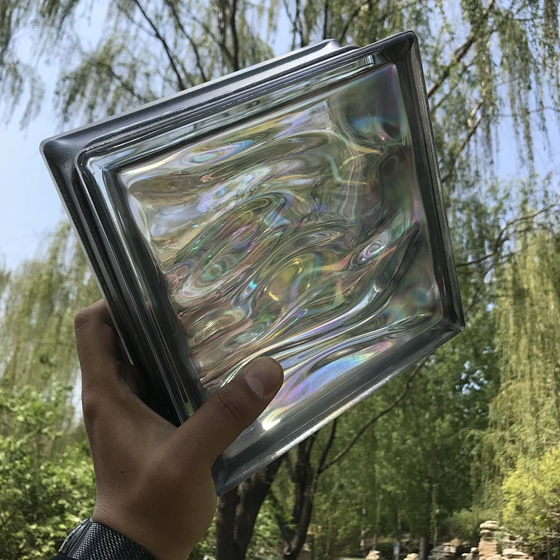 Patented glazed hollow glass block