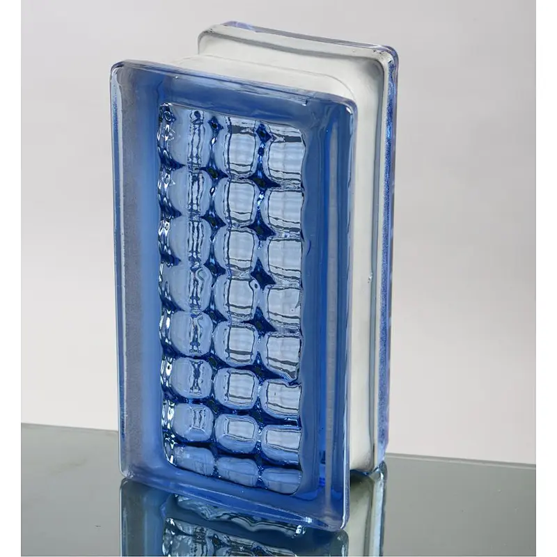 high quality clear corner glass block / glass brick, glass manufacturer