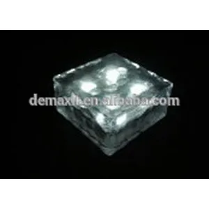 clear glass paver block & brick for building decoration