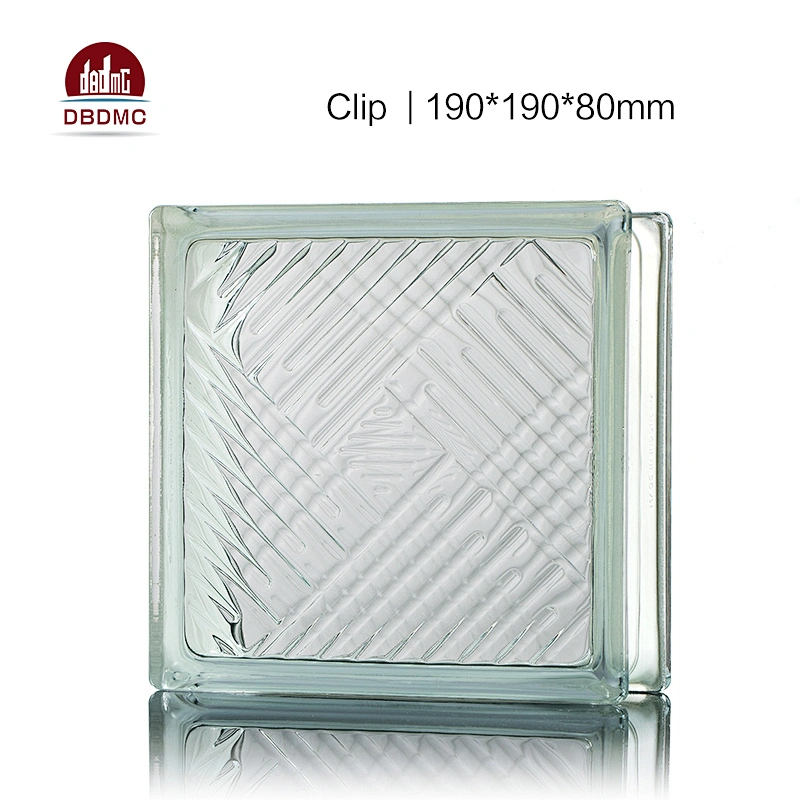 High quality building decorative colored glass block High quality  glass brick block