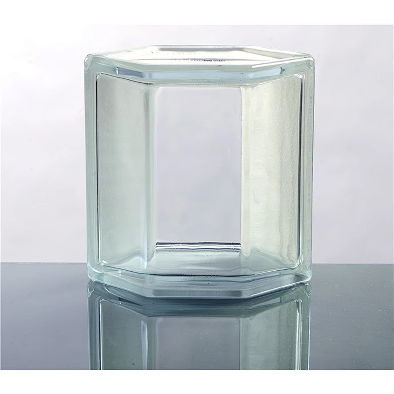 105x190x80mm  corner glass block clear glass brick for building wall and interior decoration