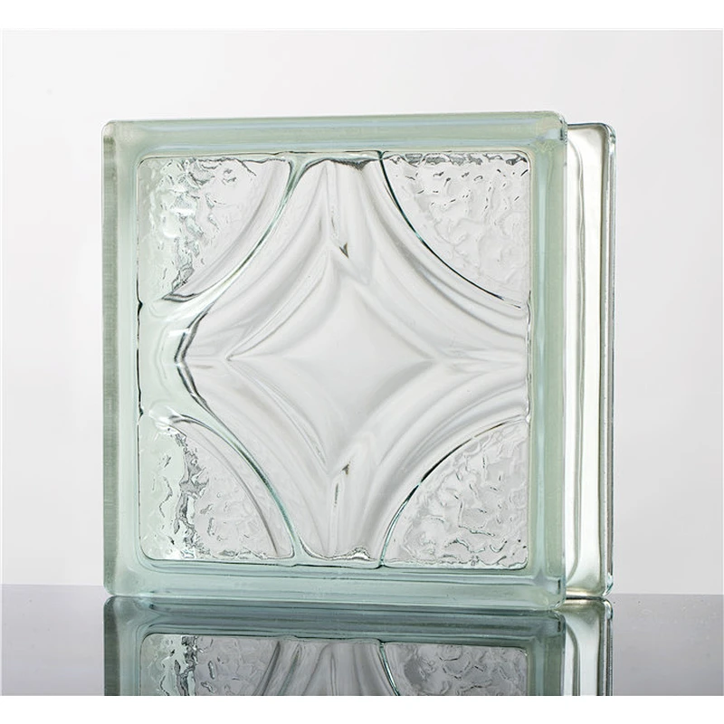 hot sale high quality exterior glass brick/glass block with product certification