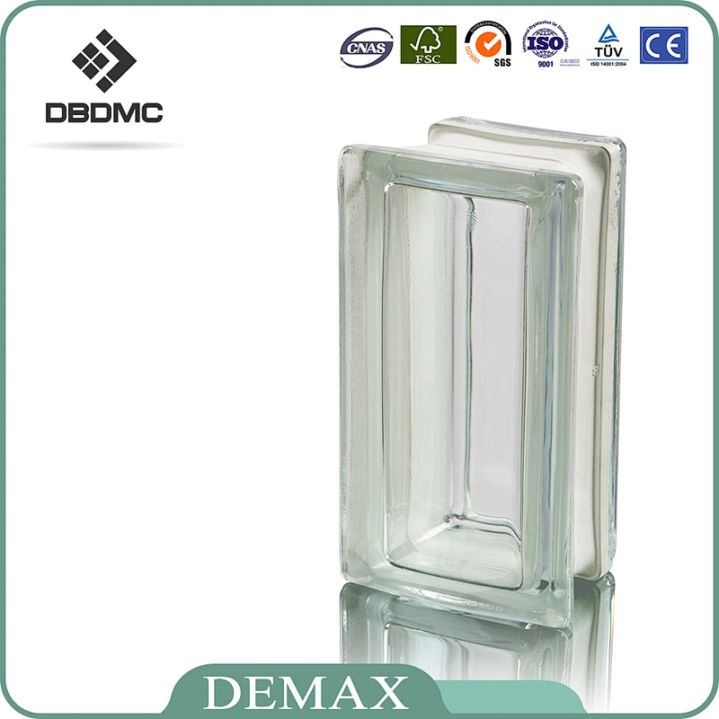 decorative glass block,crystal glass bricks supplier in Dezhou building decorative Cube glass blocks