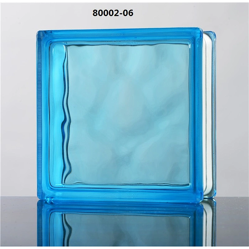 190x190x80mm Clear/Colored Glass Block Glass Brick Manufacturer