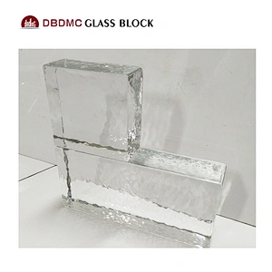 2019  solid glass blocks for building