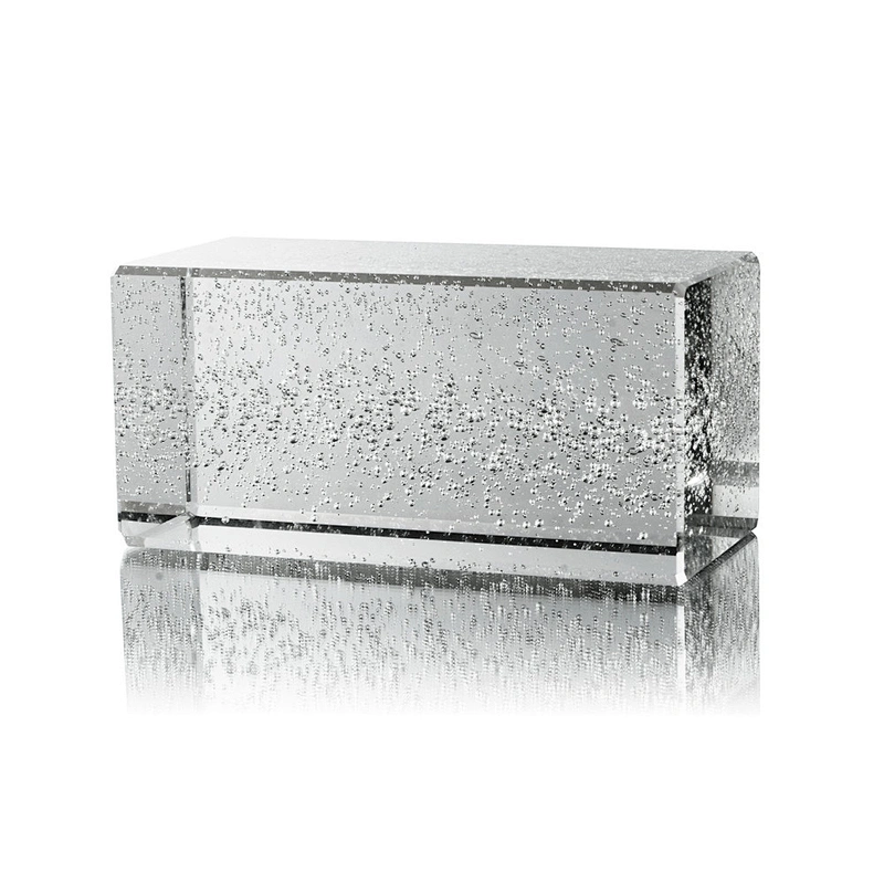 200x100x50MM crystal glass block/brick for decoration wall can be customized