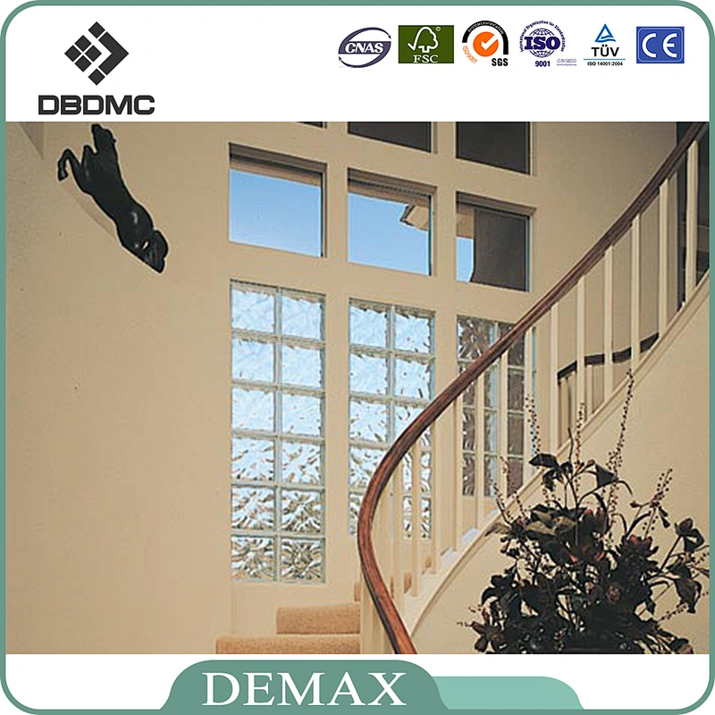 customized hollow glass block clear glass brick price