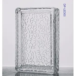 190x96x60mm solid glass block /white glass brick for decorative floor and yard