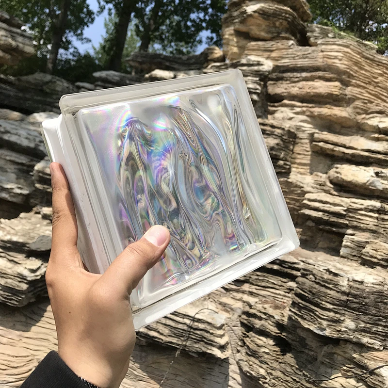 Cheap and clear hollow glass block