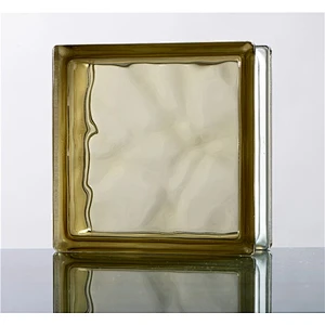 Morden glass brick clear white 190X190X80mm