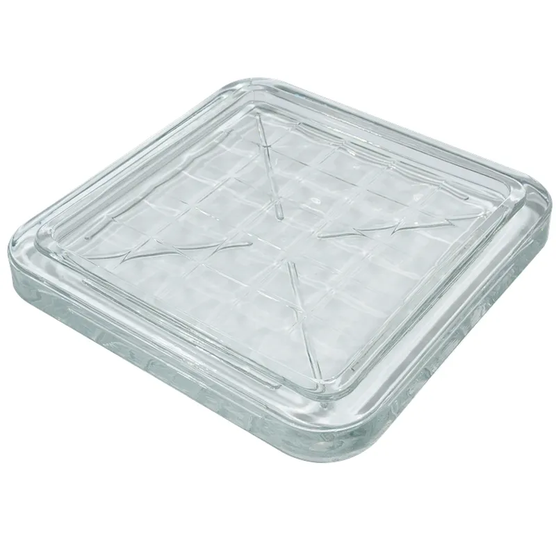 190x96x60mm solid glass block /white glass brick for decorative floor and yard