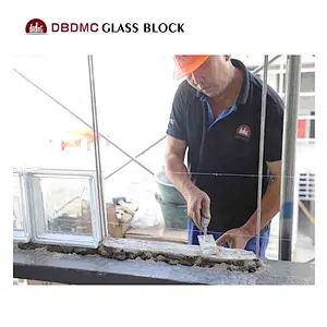 High quality transparent hollow glass brick