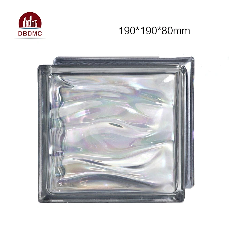 Antique Decorative Glass Block With Hole