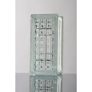 high quality clear corner glass block / glass brick, glass manufacturer