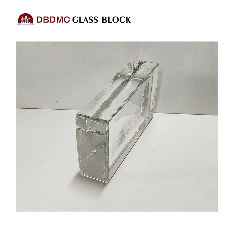 popular Solid Crystal Glass Block  colour light insider for decorate the garden Ladrillos de vidrio
