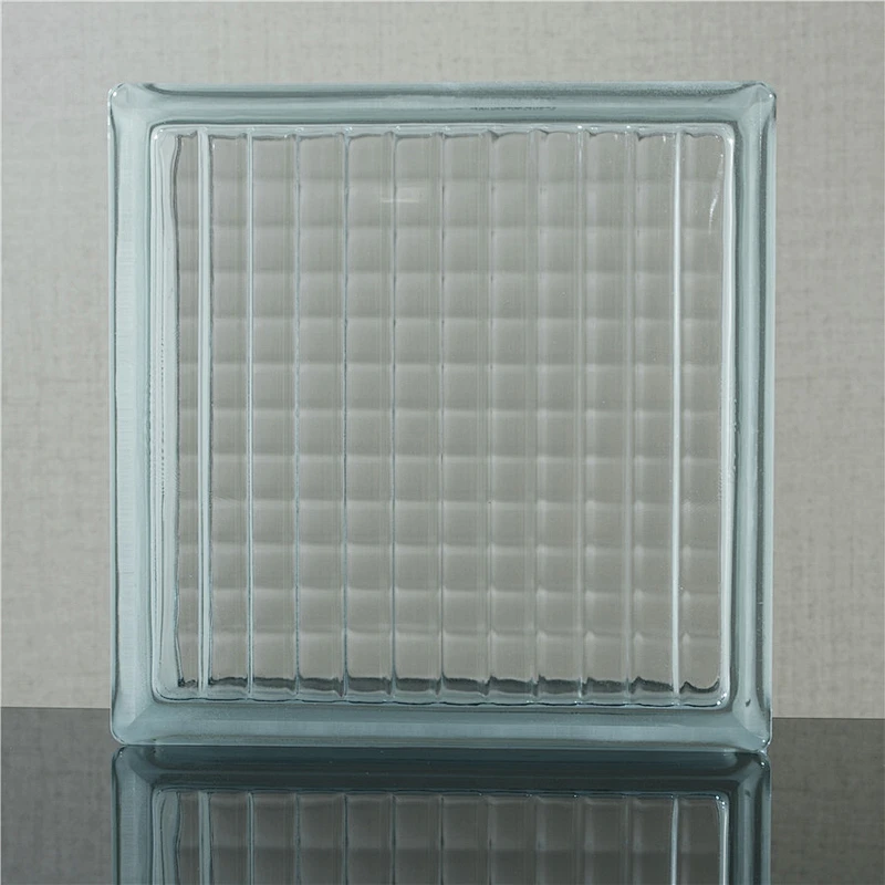 190x190x80mm decoration glass function and clear glass brick