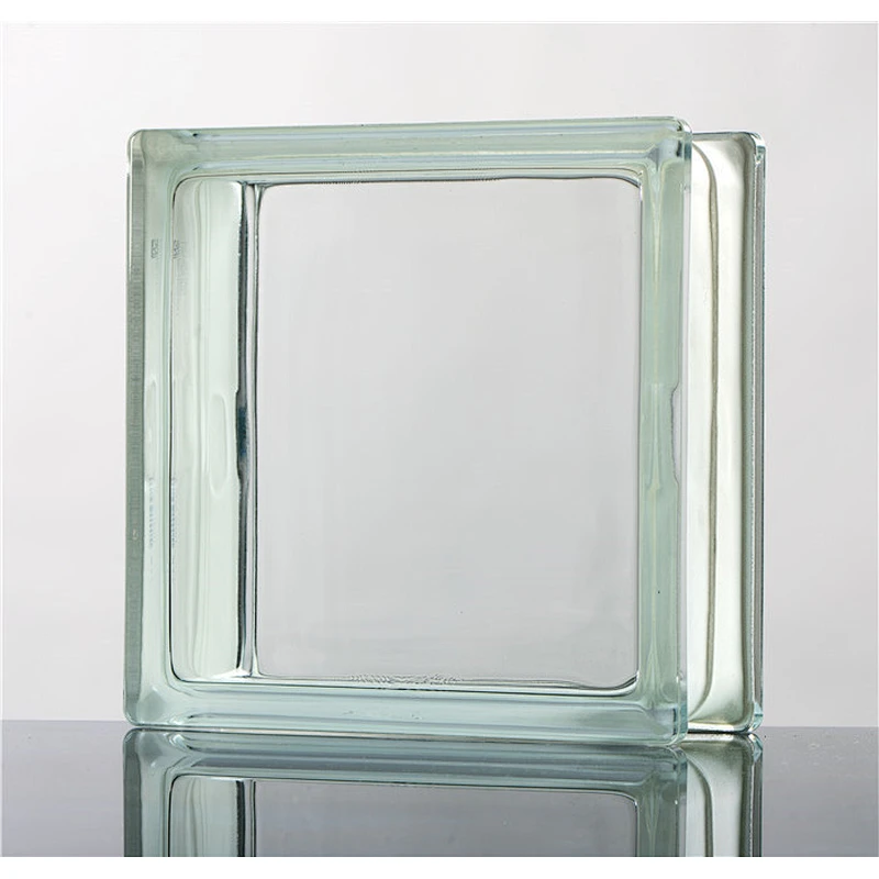 hot sale high quality exterior glass brick/glass block with product certification